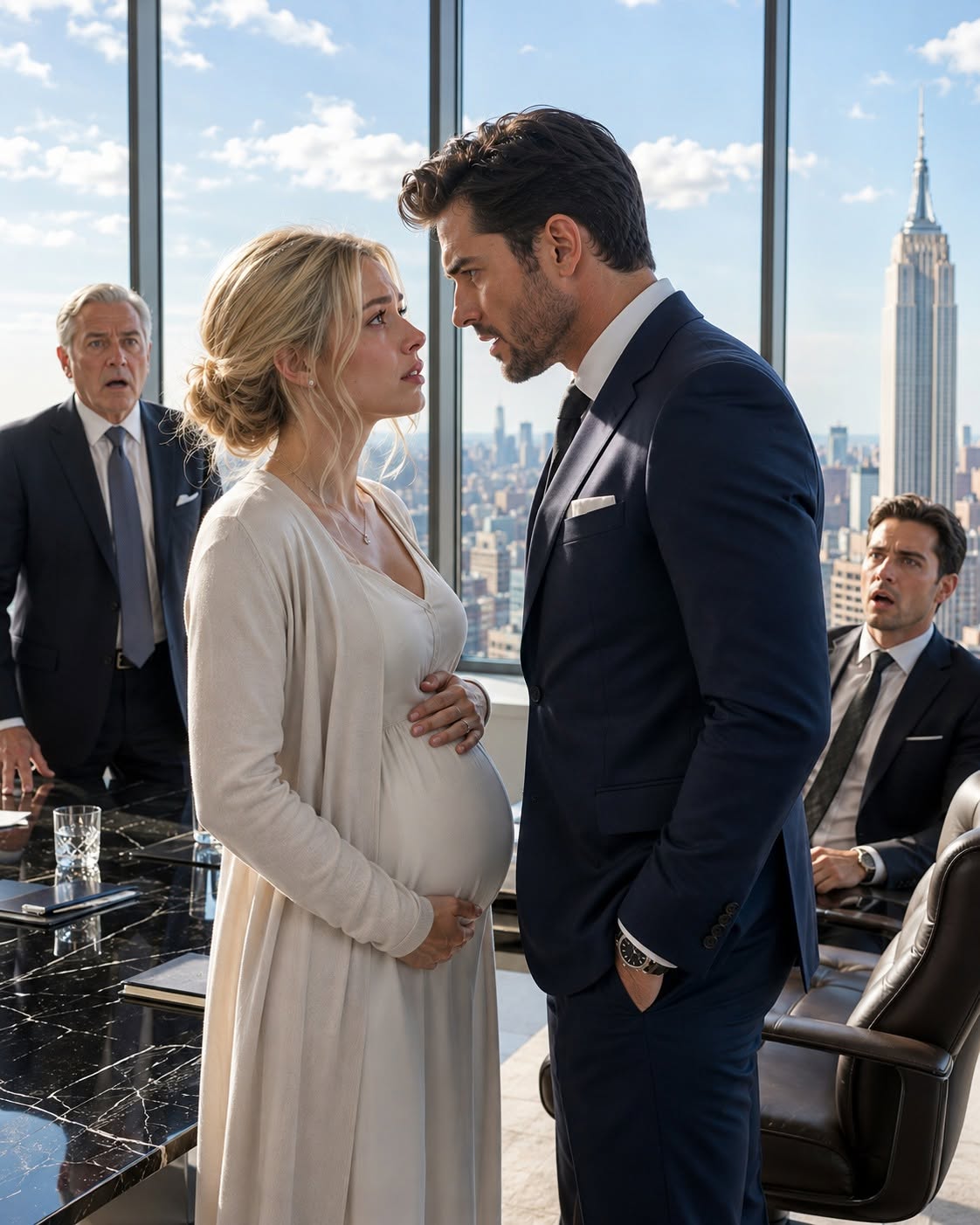 I Came to Sign Divorce Papers. My Mafia-Billionaire Husband Saw My Belly First.