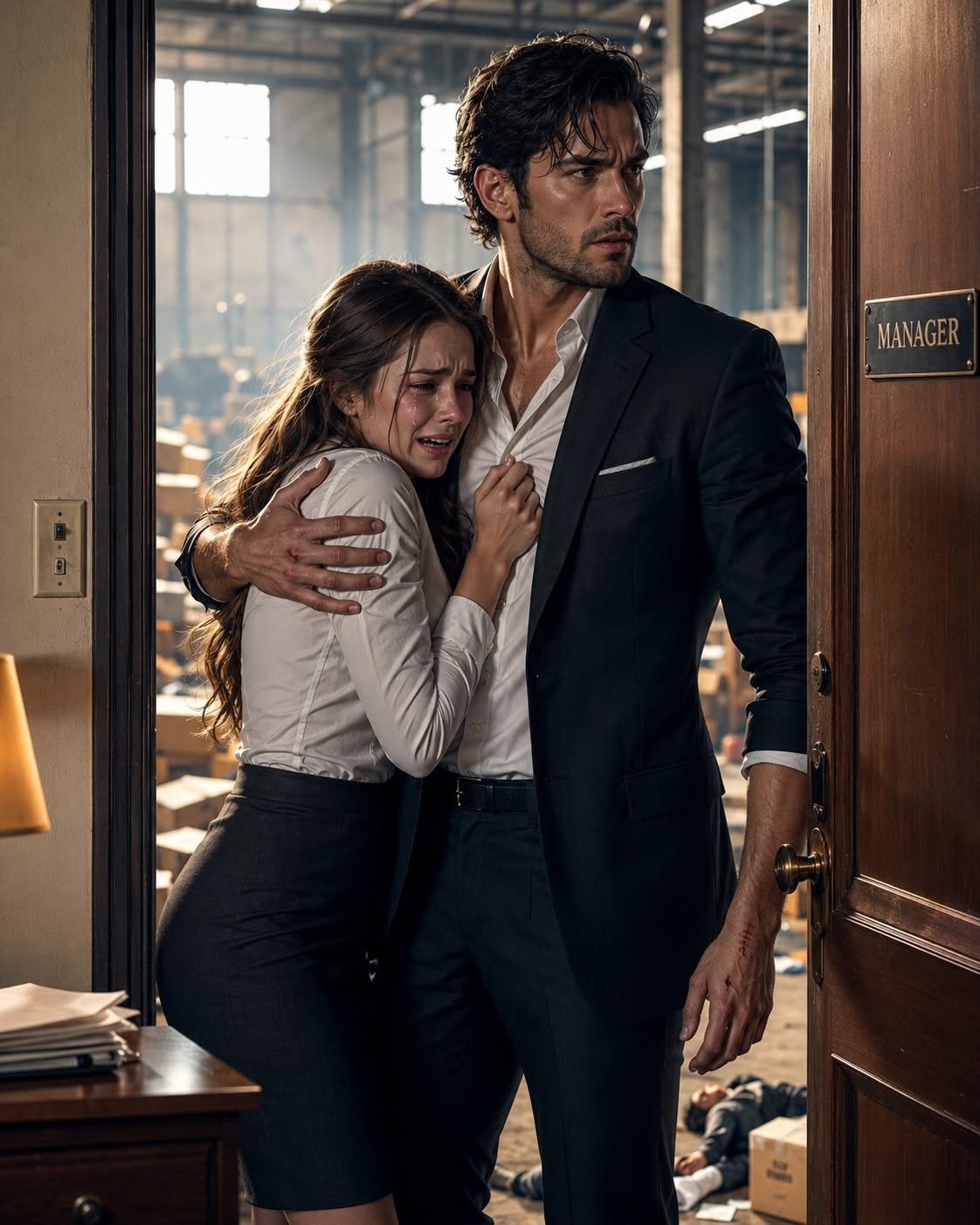 “Can You Please Come Get Me?” The Secretary Whispered—The Mafia Boss Heard The Fear In Her Voice