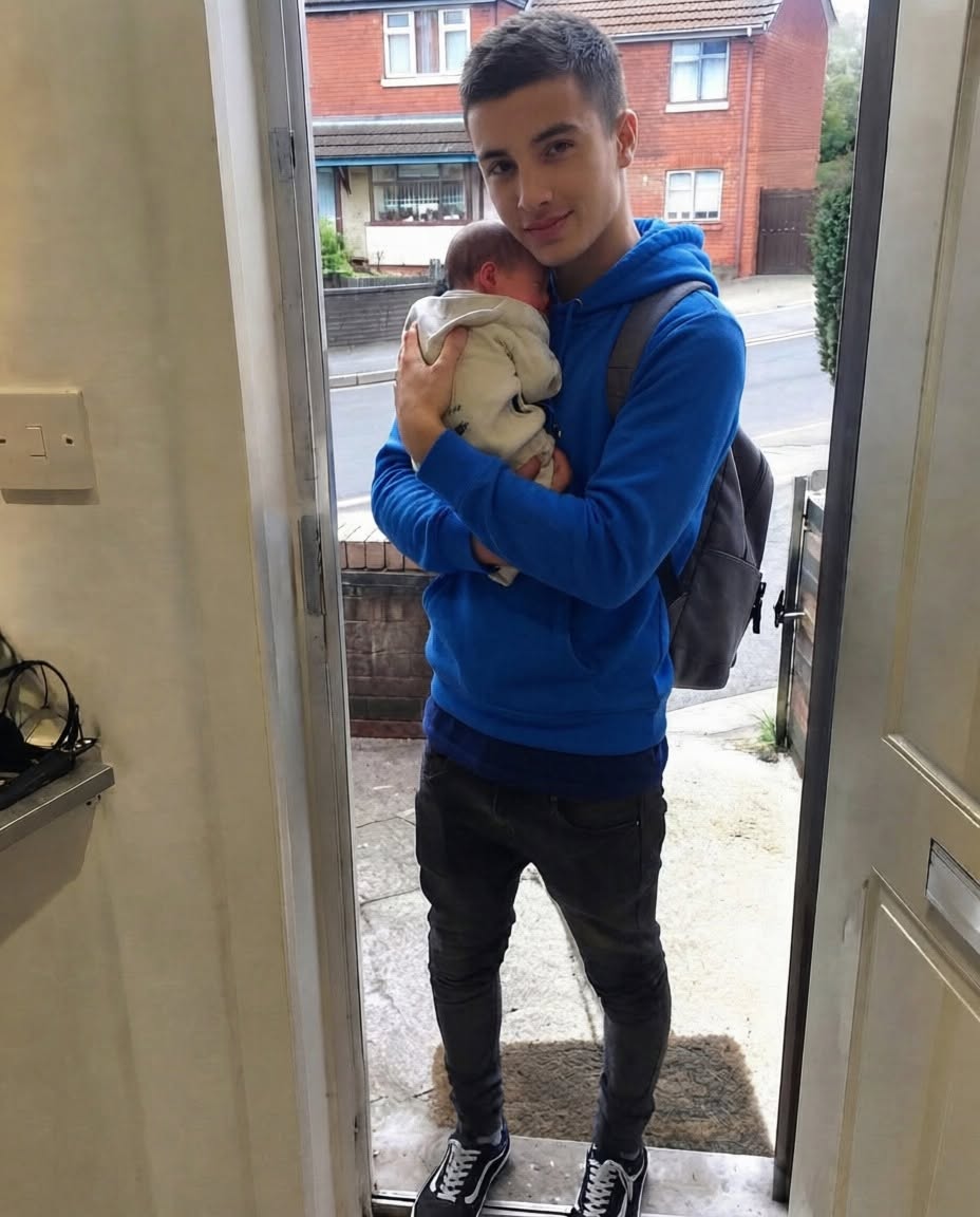 My husband threw our eighteen-year-old son out of the house. One year later, Ethan appeared on our doorstep carrying a newborn