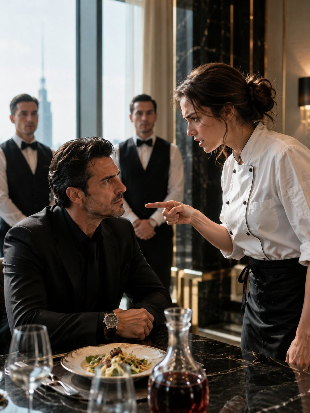The Mafia Boss Thought She Wanted His Name Until the Cook Said the One Thing No Woman Had Ever Dared to Say