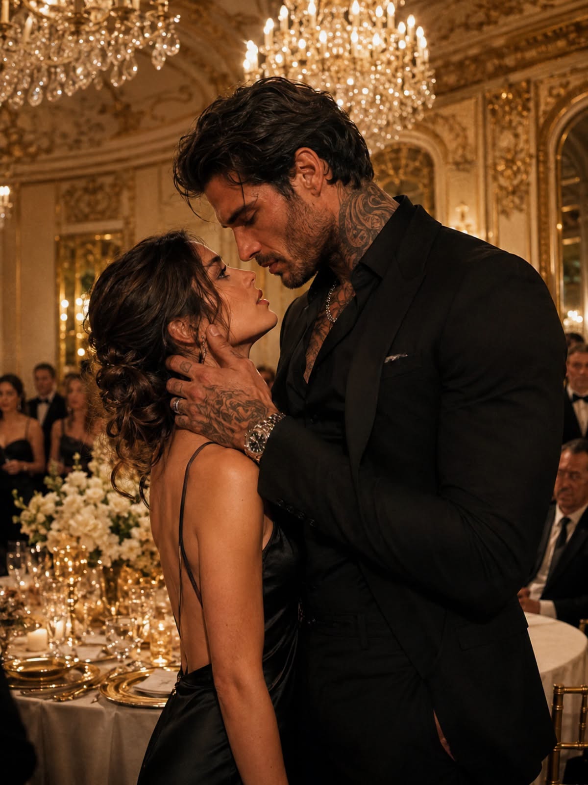 She Thought He Was Bluffing—Until the Mafia Boss Kissed Her Publicly and Whispered, “Tonight, You’re With Me”