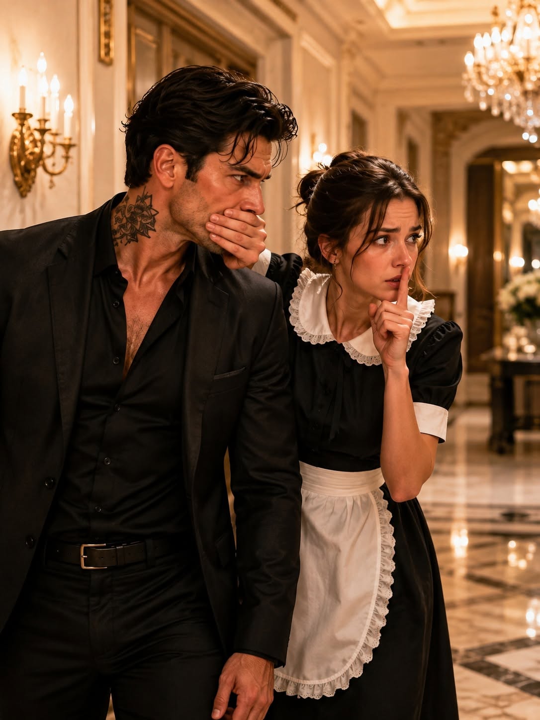 He Came Home Early—The Maid Whispered “Don’t Make A Sound,” And The Mafia Boss Froze