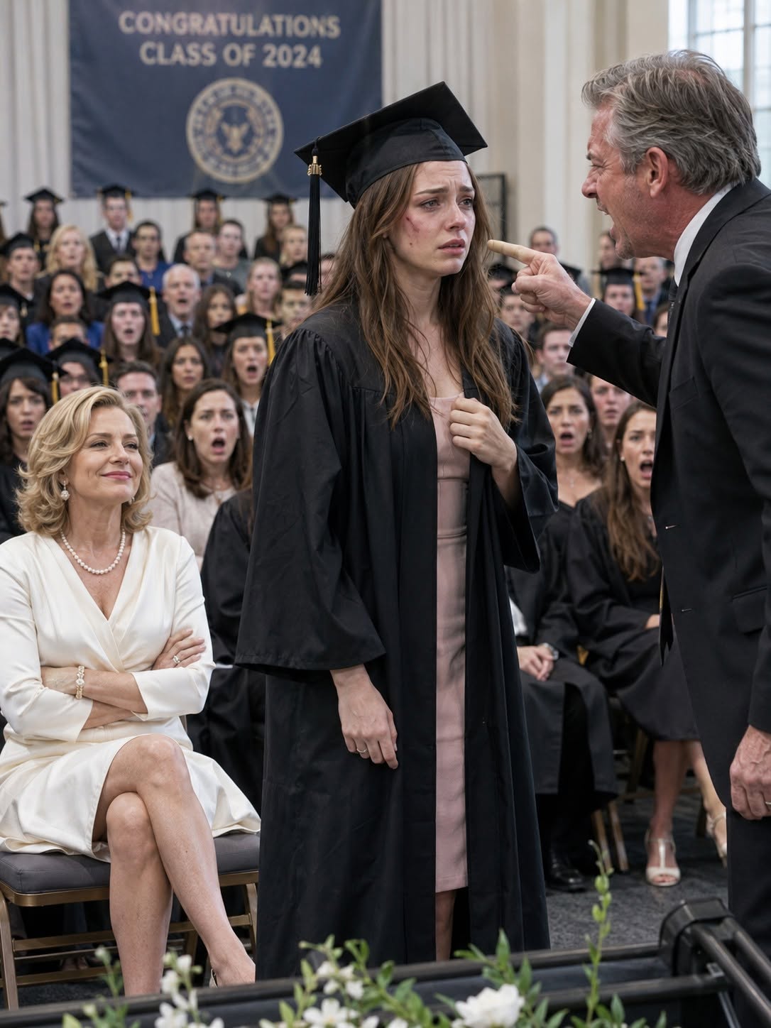 My Dad Walked Onto the Stage at My Graduation and Hit Me in Front of Hundreds of People: “You Wasted All Our Money.”