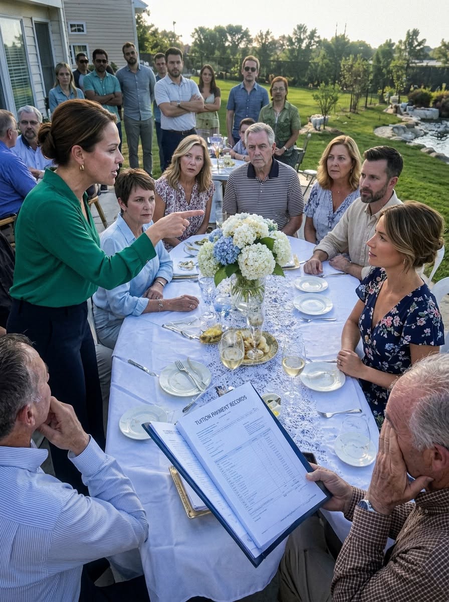 At my daughter’s graduation dinner, my mother coldly declared, “No more living here for free.”