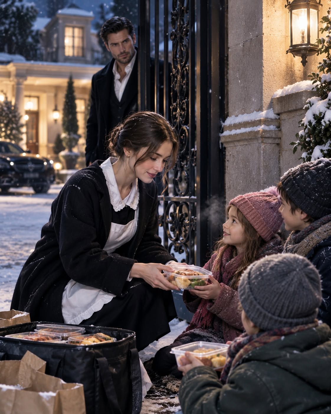 A Mafia Boss looked down on his maid after catching her sneaking leftover food out of his mansion. But when he secretly followed her through Chicago’s freezing streets